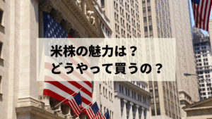 米国株は日本株より利益が出やすい？