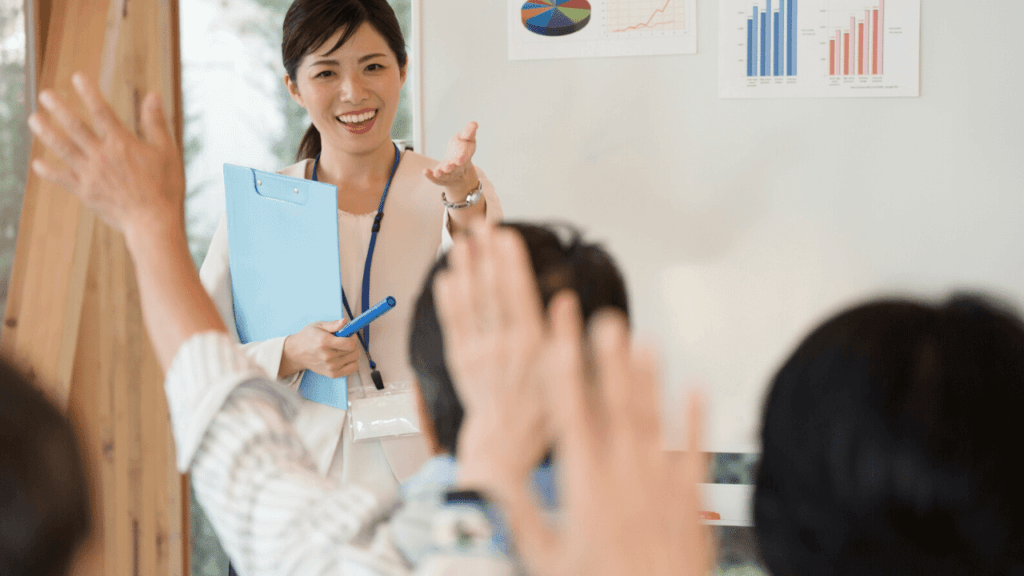 資産運用セミナーの様子