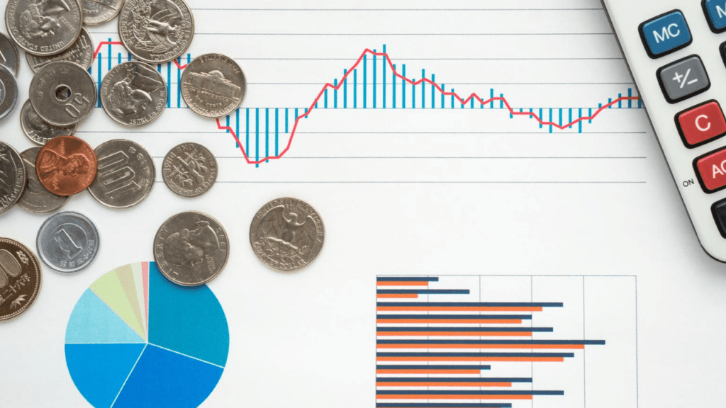 上下するチャート