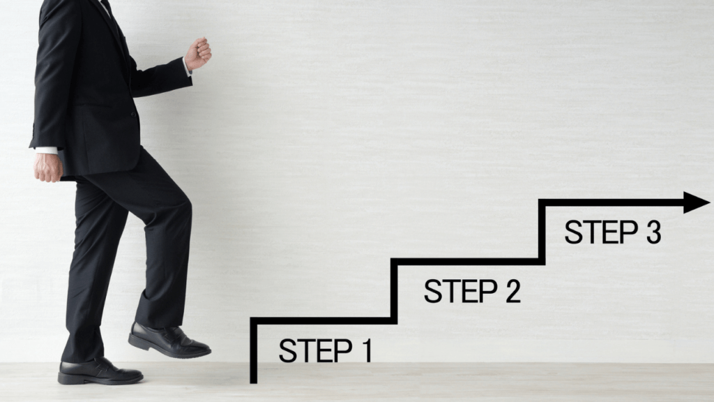 ステップバイステップ