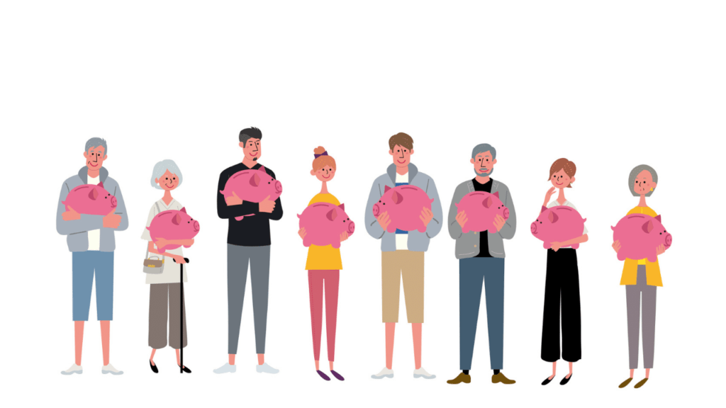 資産運用のイラスト