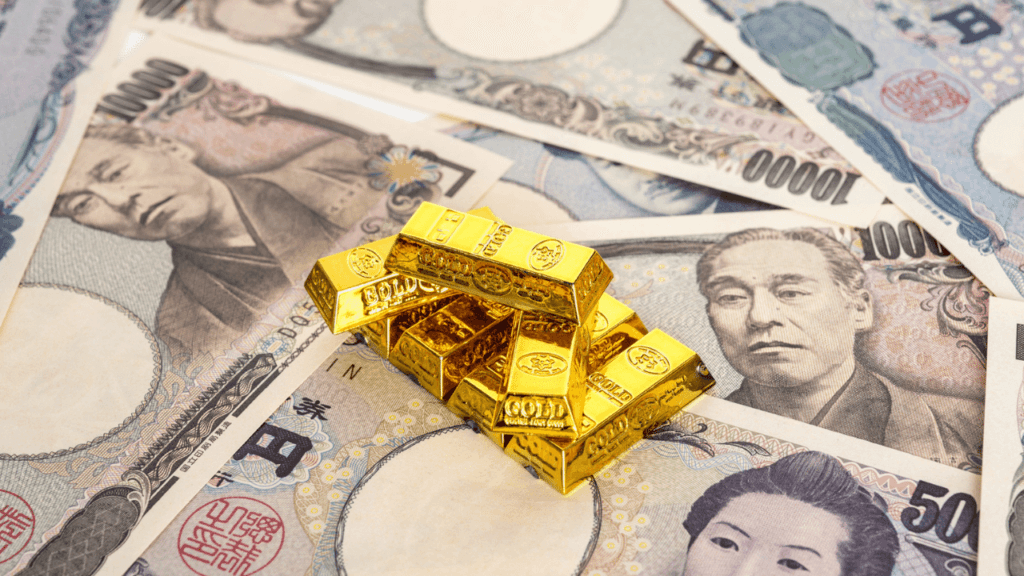 GOLDと日本紙幣